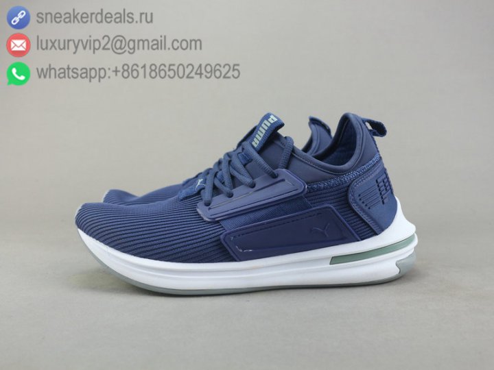 Puma IGNITE Limitless SR NETFIT Men Trainer Running Shoes Blue Size 40-44